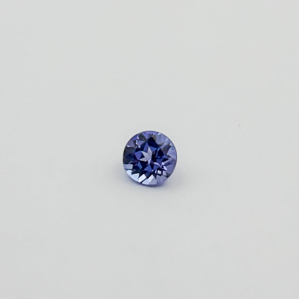 Tanzanite (round cut, 4mm)