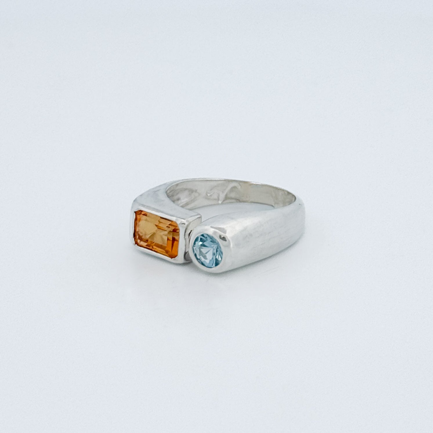 ARANSO Ring (Citrine/Aquamarine)