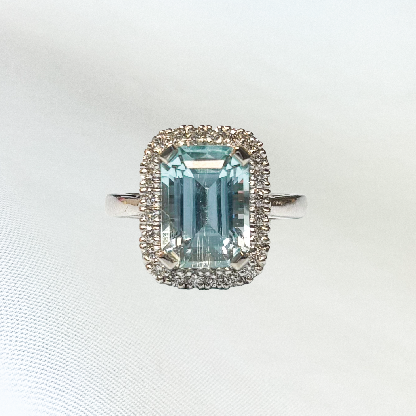 AzulAmor Ring (aquamarine, diamond)