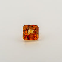 Madeira Citrine (9.9x9.1mm, emerald-cut)
