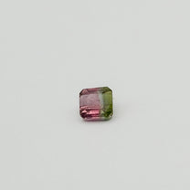 Watermelon Tourmaline (square emerald, 5.1x5mm)