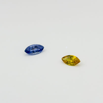 Golden Sapphire (marquise cut, 7.9x3.9mm)