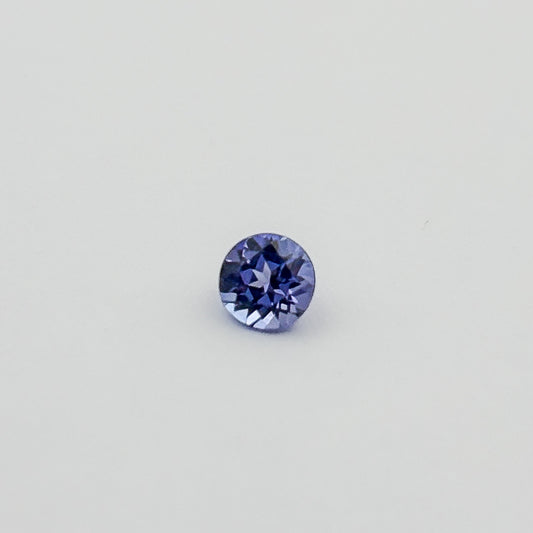 Tanzanite (round cut, 4mm)