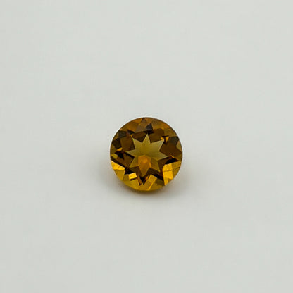 Citrine (round cut, 6mm)