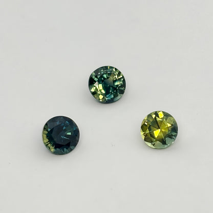 Australian Sapphire (round cut, 5.10mm)