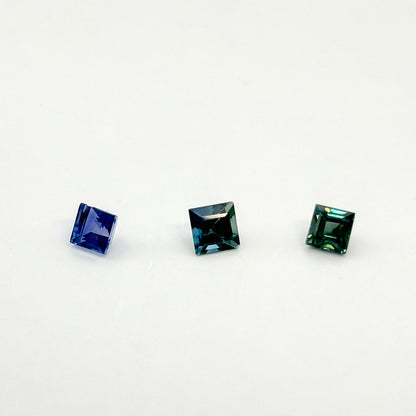 Australian Sapphire (carre cut, 2.75mm)